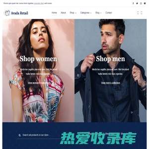 Avada Retail – 又一个WordPress站点